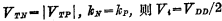 Transmission characteristics of CMOS inverters