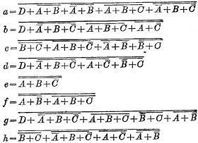 MOS eight-segment decoder