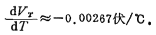 MOS tube threshold voltage temperature effect